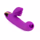 Vibrador com Aquecimento, 7 Vibrações e Movimentos - Roxo (3)
