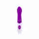 Vibrador com 10 Vibrações e Cerdas - Roxo | G-Spot (1)