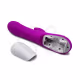 Vibrador de Ponto G e de Clítoris -Cor: Roxo| Pretty Love (5)