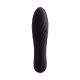 Vibrador em Silicone com Vibro, Recarregável - Preto | Tulip (2)