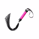 Chicote em Couro Sintético - 40 cm - Rosa | La Pimienta