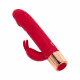 Mini Vibrador Rabbit Com Glande, 7 Vibrações - Vermelho|Dick (1)