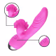 Vibrador com Língua Giratória e Aquecimento - Rosa | Dibe (1)