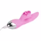 Vibrador com Língua Giratória e Aquecimento - Rosa | Dibe (2)