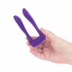 Vibrador Roxo Duplo com 9 Vibrações - S-Hande Vanessa (4)
