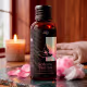 Óleo de Massagem Tântrica e Corporal Aroma Algodão Doce e Pétalas 120ml (4)