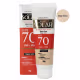 Abelha Rainha Rainha Solar Protetor Solar Facial Cor De Base Bege Claro FPS 70 40g (1)