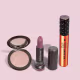Combo Iluminador Compacto Facial Roseluz 5g + Máscara Big Bang 360º 10g + Batom Mate Alta Pigmentação Rosetom 3,8g (1)