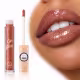 Kit 2 Gloss Labial Latika Lip Hidratante Nude Cobre Classico Tons 46 + 50 (6)