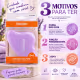 Escova Gua Sha Proart 2 Em 1 Massageador Lilás Egs02bb (5)