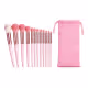 Kit Com 13 Pincéis De Maquiagem olhos, rosto Make com estojo (1)