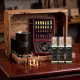 Kit Presente Masculino Perfumes, kit Vinho e jogo de xadrez (2)
