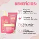 Kit LabPop by Labotrat Belle Pink: Gel de Banho, Mousse Esfoliante e Hidratante Corporal (2)