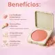 Blush Compacto Ruby Rose Silk Skin Natural Flush Latte Luxe Hb-t1001-3 (2)
