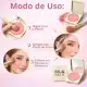 Blush Compacto Ruby Rose Silk Skin Natural Flush Peach Glow Hb-t1001-1 (6)