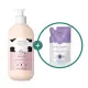 Combo Cuide-se Bem: Loção Corporal Deleite 400ml + Refil Rosa e Algodão 350ml (1)