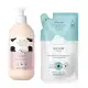Combo Cuide-se Bem: Loção Corporal Deleite 400ml + Refil Nuvem 350ml (2)