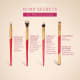 Kit de Pincéis para Olhos Eudora Niina Secrets Secret Pink (4 Produtos) (2)