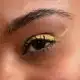 Ruby Kisses Eye Liner Retrátil Glittery Gold - Lápis de Olho em Gel 300mg (5)