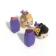 Combo Berestick Quem Disse, Berenice? E Friends: Rosa Pêssego Phoebe 4g + Marrom Canela Joey 4g (1)