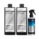 Combo Shampoo Basic 1L + Condicionador Basic 1L + Spray Uso Obrigatório; 260ml