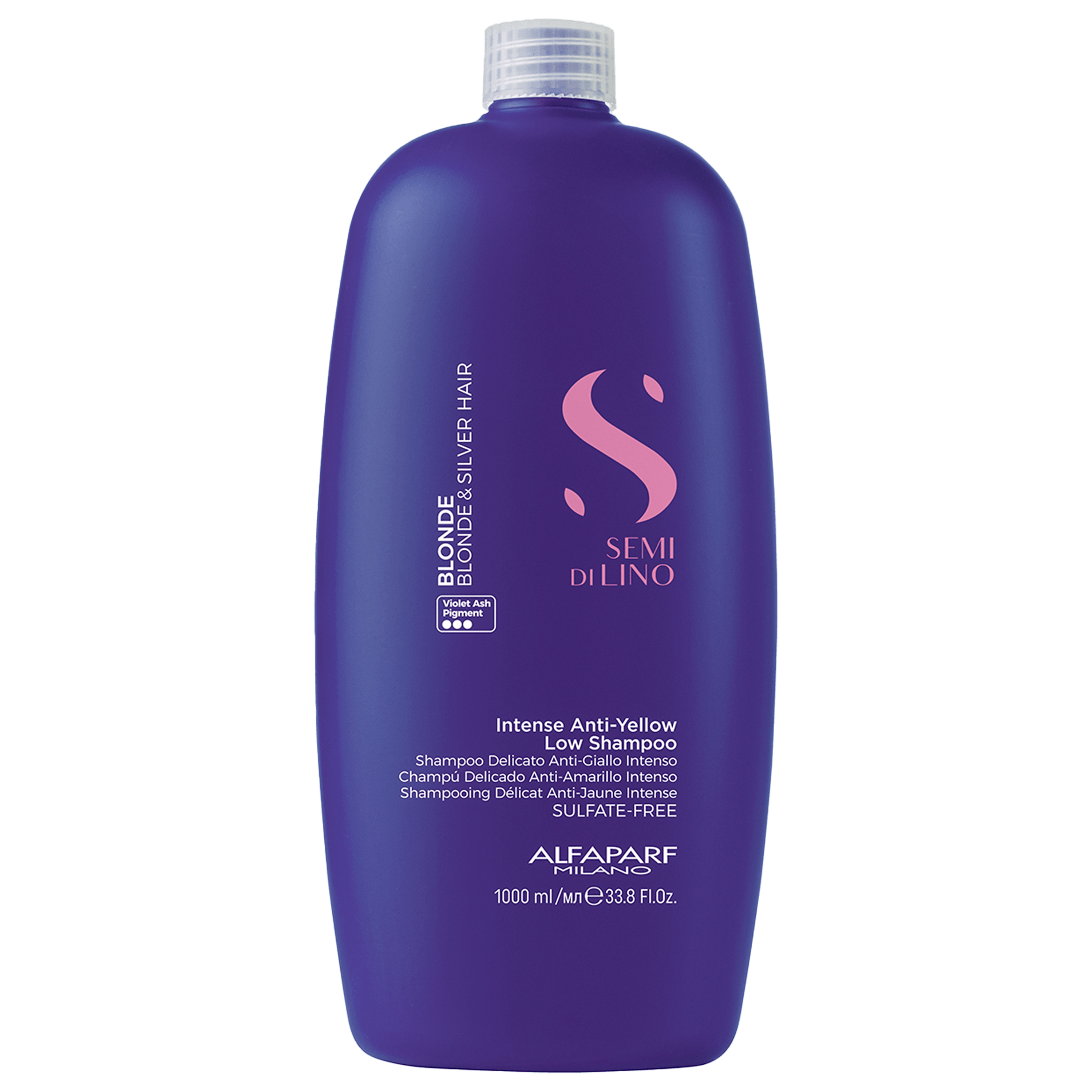 Alfaparf Semi Di Lino Intense Anti-Yellow - Shampoo 1L