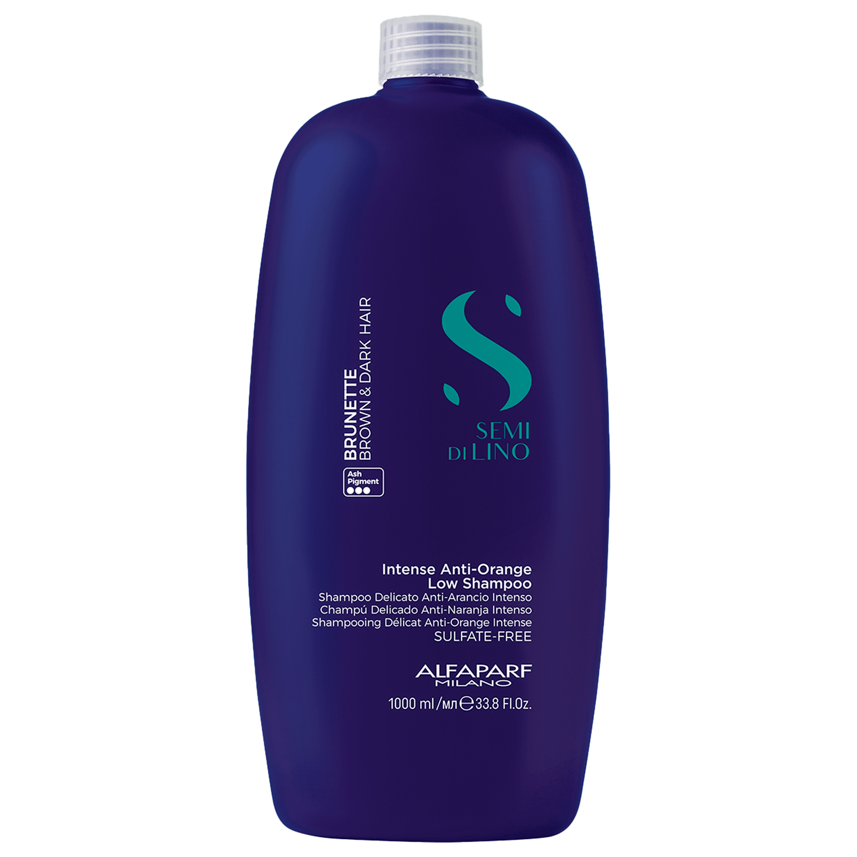 Alfaparf Milano Semi Di Lino Brunette Anti-Orange - Shampoo 1L