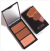 Paleta de maquiagem Michelly Palma MakeUp Wish Contour Trio Palette Medium, com três tons em embalagem preta e dourada.