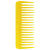 Océane Color Comb Wide Amarelo - Pente