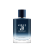 O produto apresentado é um frasco de perfume da linha Acqua di Gio Profondo da Giorgio Armani. O frasco é predominantemente azul escuro, com um gradiente que se torna mais claro em direção à base.