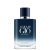 O produto apresentado é um frasco de perfume da linha Acqua di Gio Profondo da Giorgio Armani. O frasco é predominantemente azul escuro, com um gradiente que se torna mais claro em direção à base.