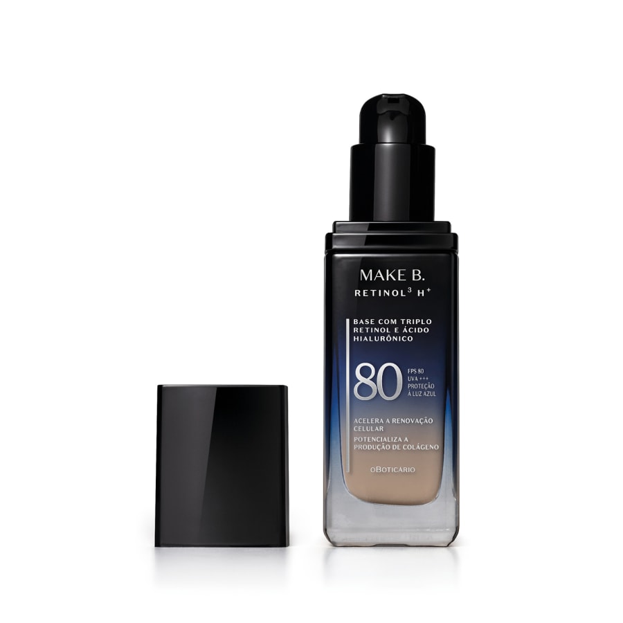 Base Líquida Fps80 Make B. Retinol H+ Cor 120N 26G