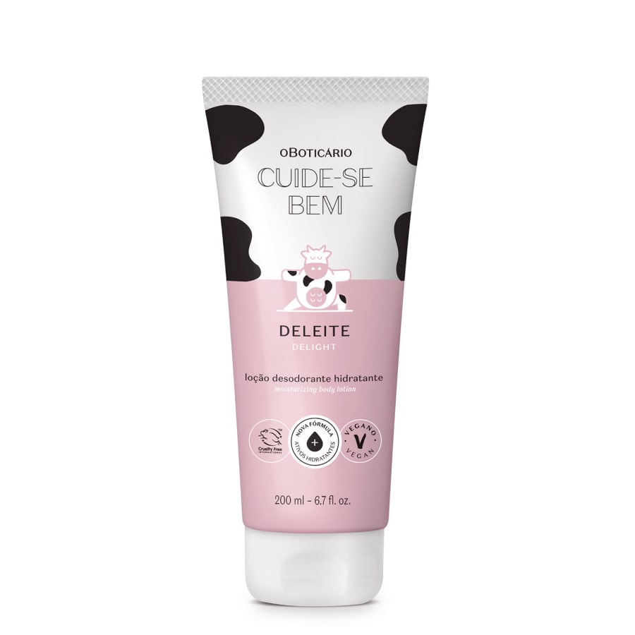 Loção Hidratante Cuide-Se Bem Deleite 200Ml
