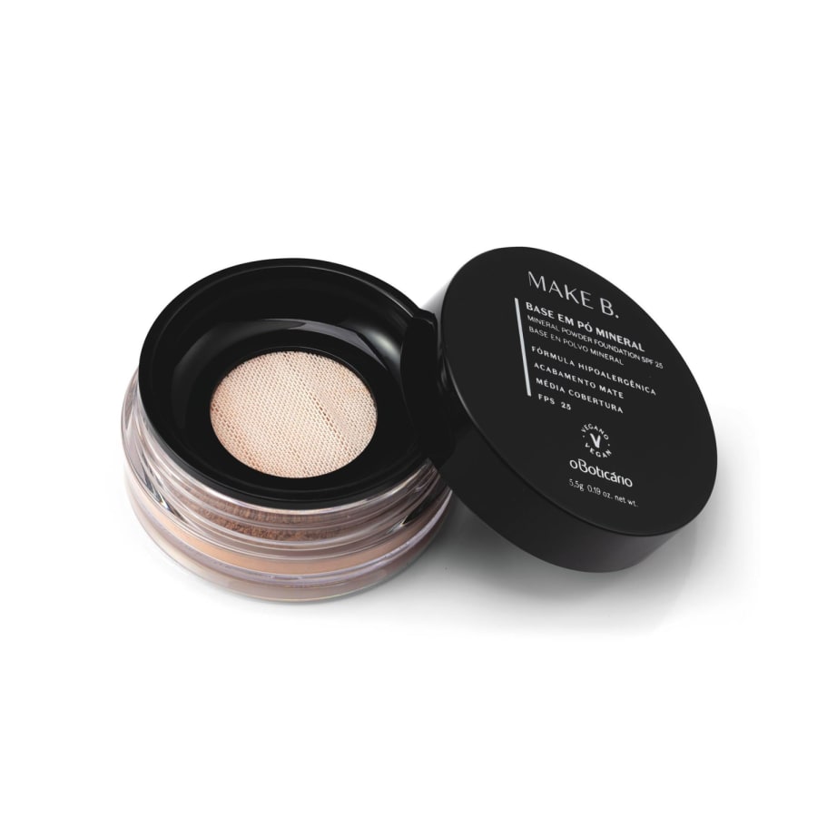 Base Em Pó Mineral Cor 10 Make B. 5,5G