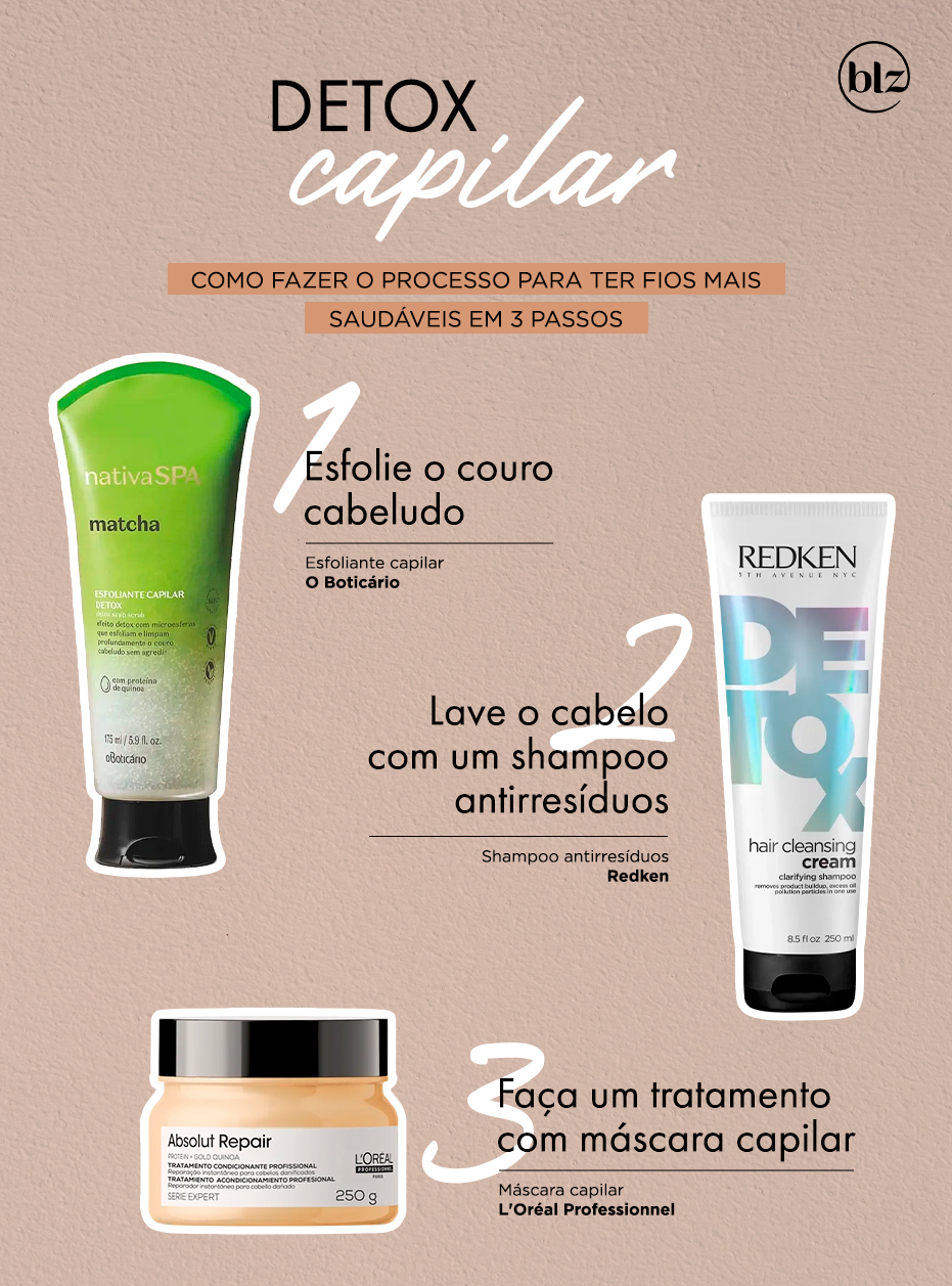 Detox capilar: o que é, benefícios e como fazer