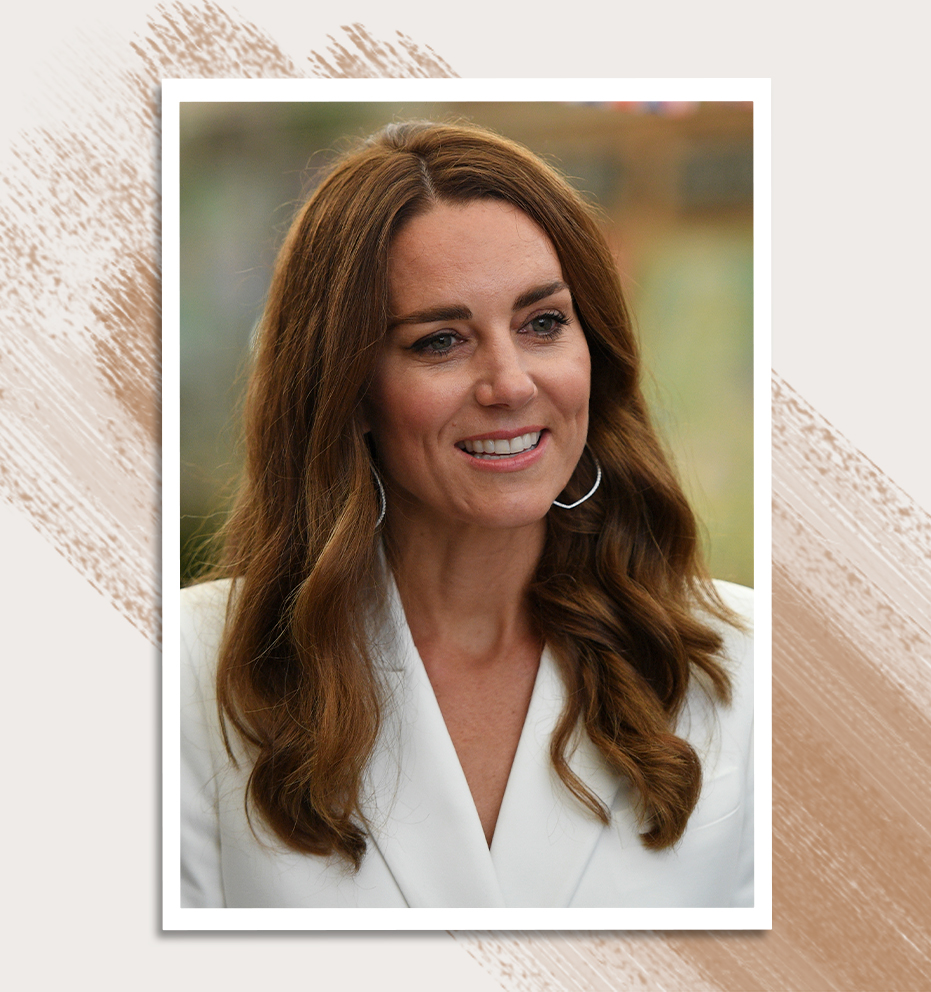 Morena iluminada canela: o tom do cabelo de Kate Middleton