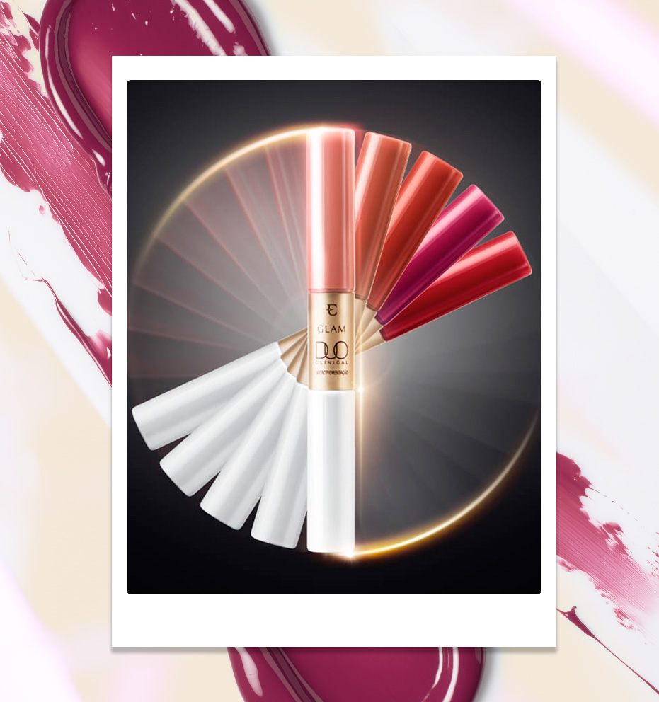 Conheça o novo batom Glam Duo Clinical, de Eudora