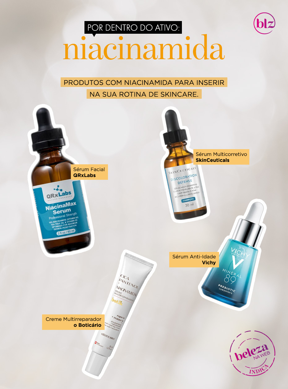 Por dentro do ativo: niacinamida - Beleza na Web