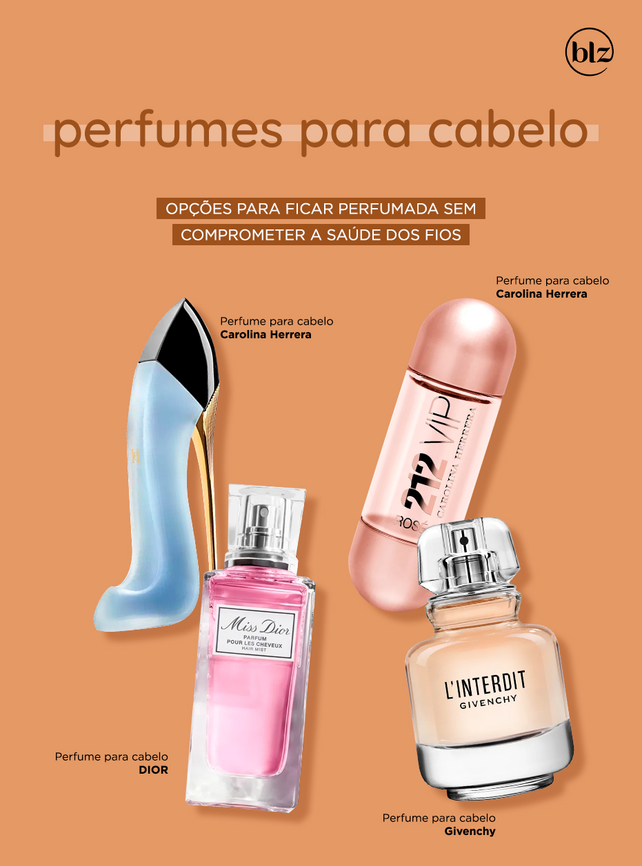 Perfume para cabelo: como usar sem danificar os fios