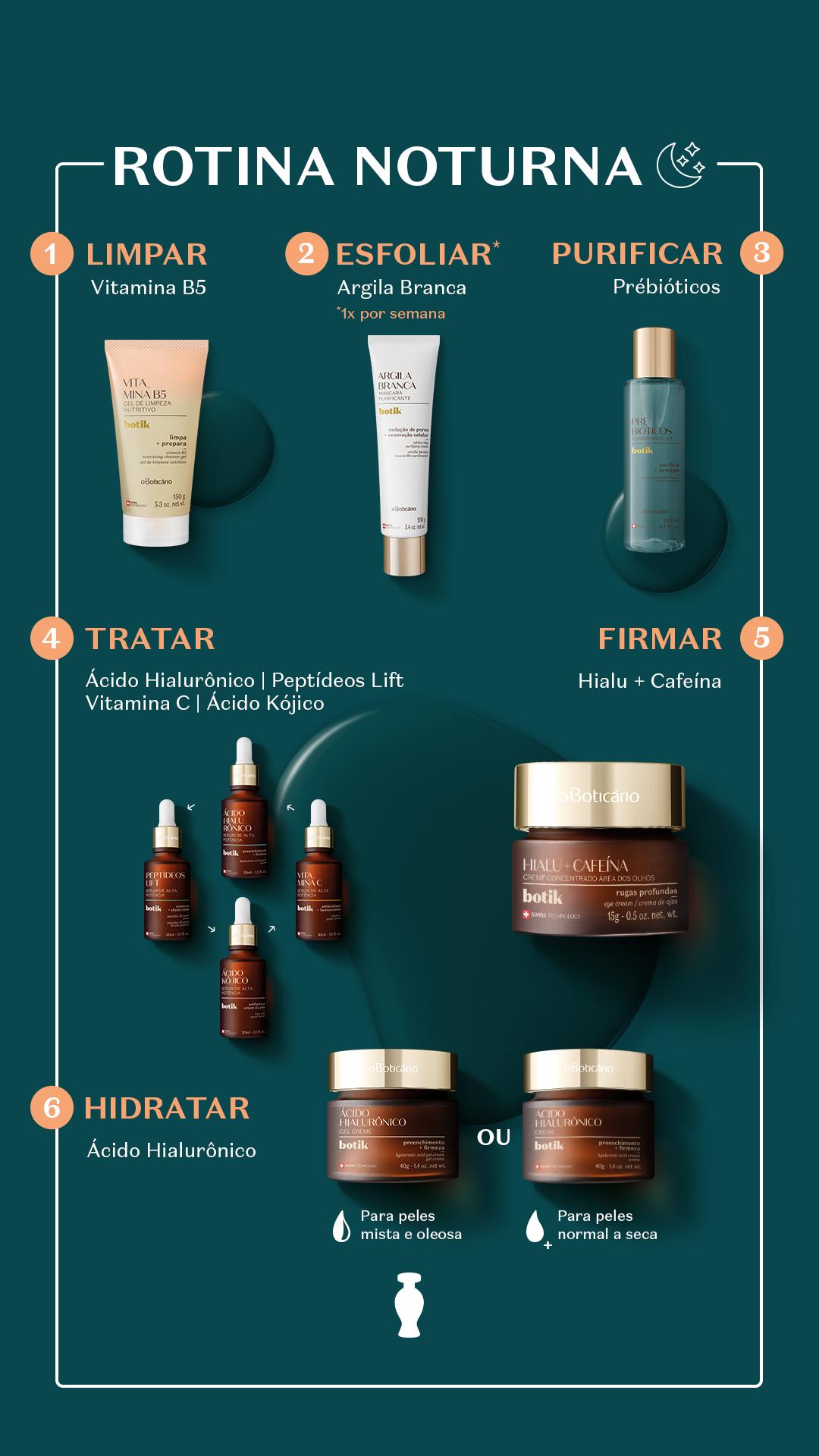 Salve esta imagem para lembrar do passo a passo de skincare diurno.