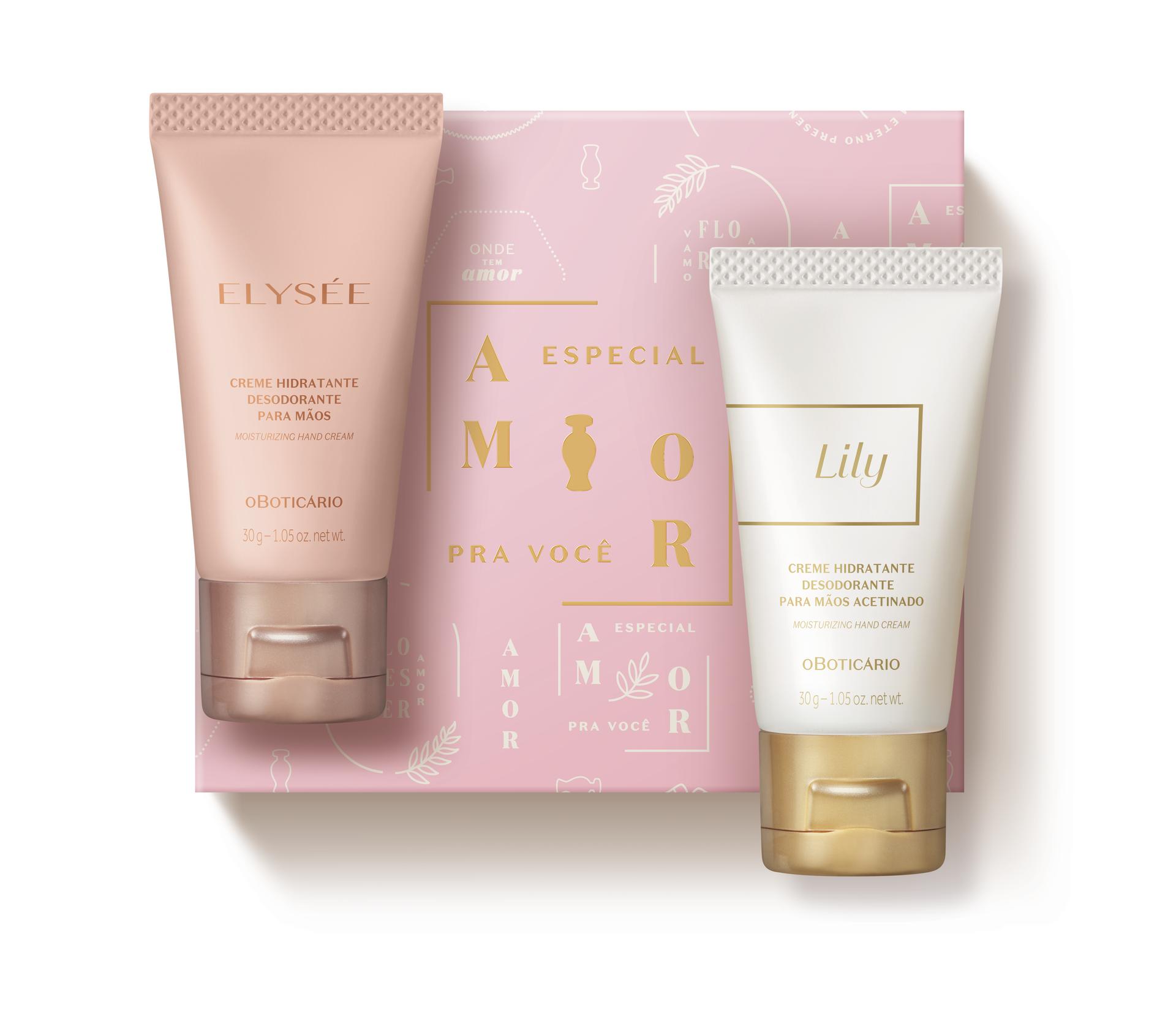 Kit Presente Dia das Mães Boticário Creme para Mãos