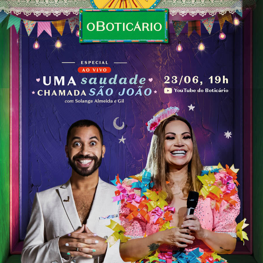 Live de São João com show de Solange Almeida e Gil do Vigor
