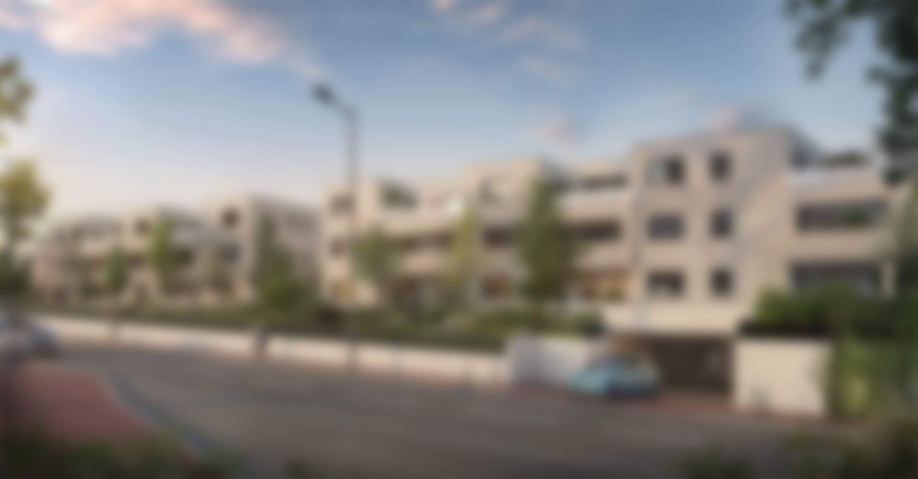 Programme Lucci à Mérignac vue de l'immeuble de face