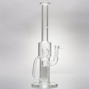 Pakoh Glass - Blasted Brick Bubbler Bong – Aqua Lab Technologies