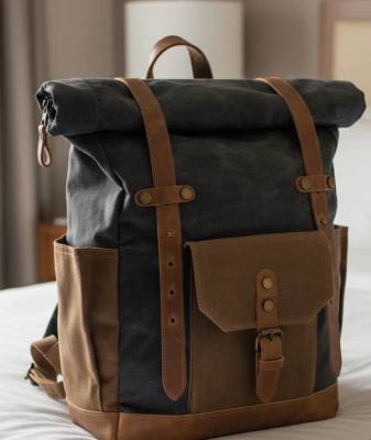 avenue a vintage travel canvas backpacks Retro Vintage Canvas Backpack Antiqua