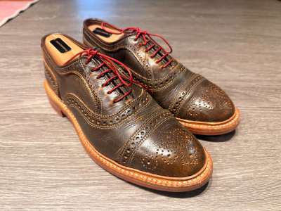Red Shoelaces Round - Waxed Cotton Dress Shoe Laces Luxury by Fort Belvedere Gentleman's Gazette Red Shoelaces Round - Waxed Cotton Dress Shoe Laces Luxury by Fort Belvedere Gentleman's Gazette