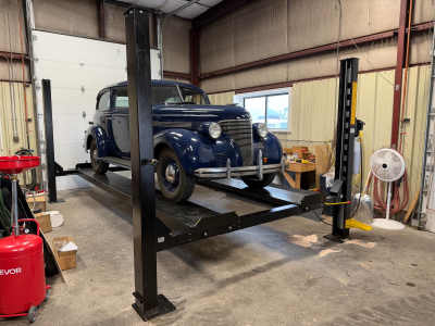 Tuxedo FP9K-DX-XLT, 9,000 lb Deluxe Vehicle Storage Lifts - Extra