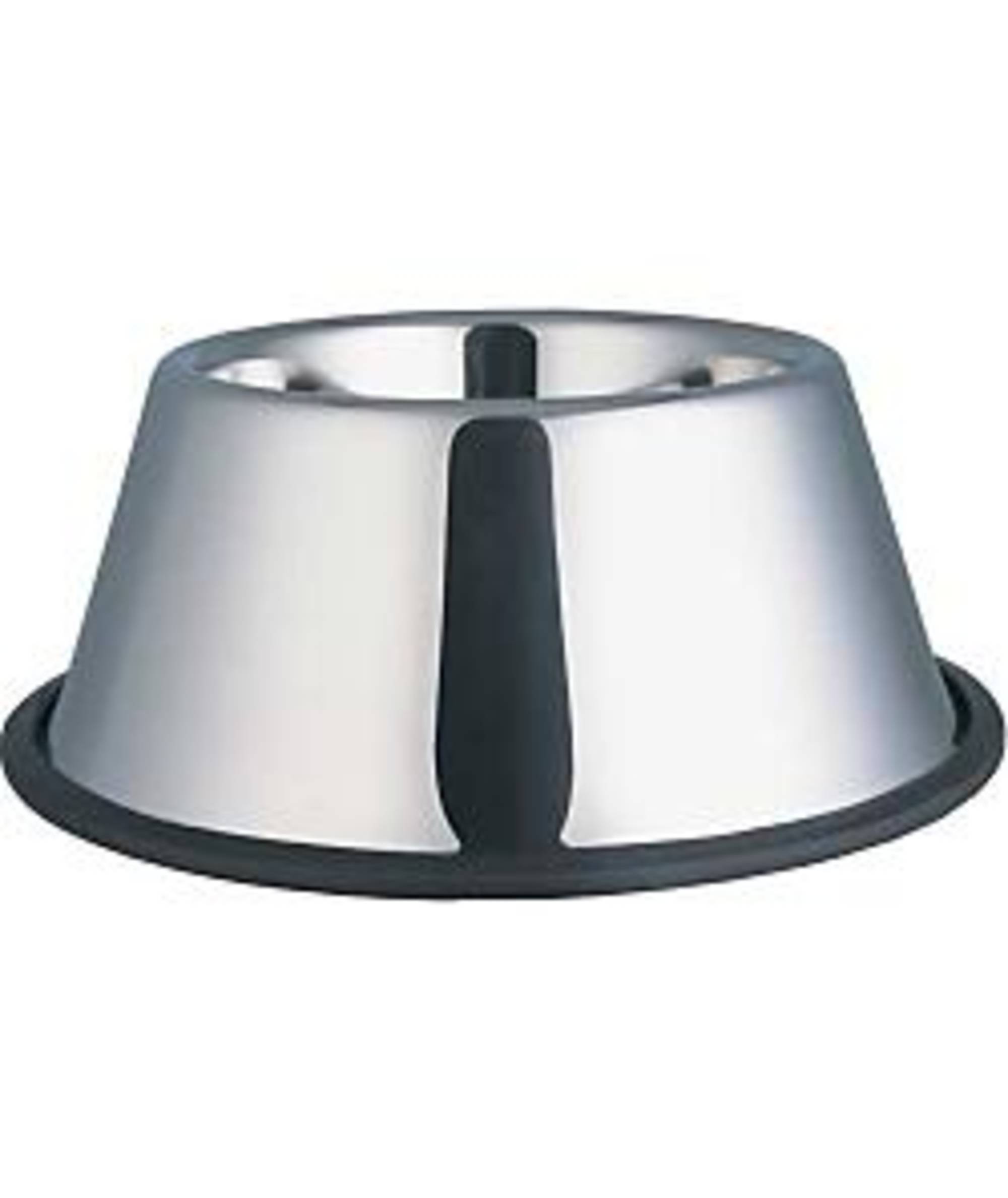 Heavy Duty Feeding Dog Bowl, Stainless Steel, Non-skid, 2 Quart