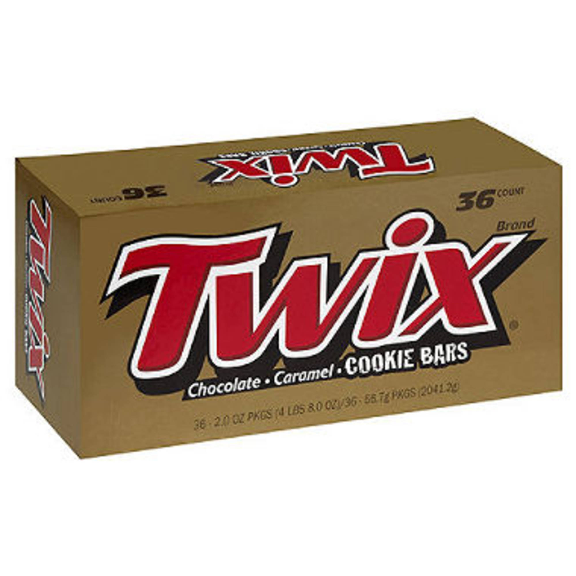 Twix - 36PK, Canadian Chocolate Bars