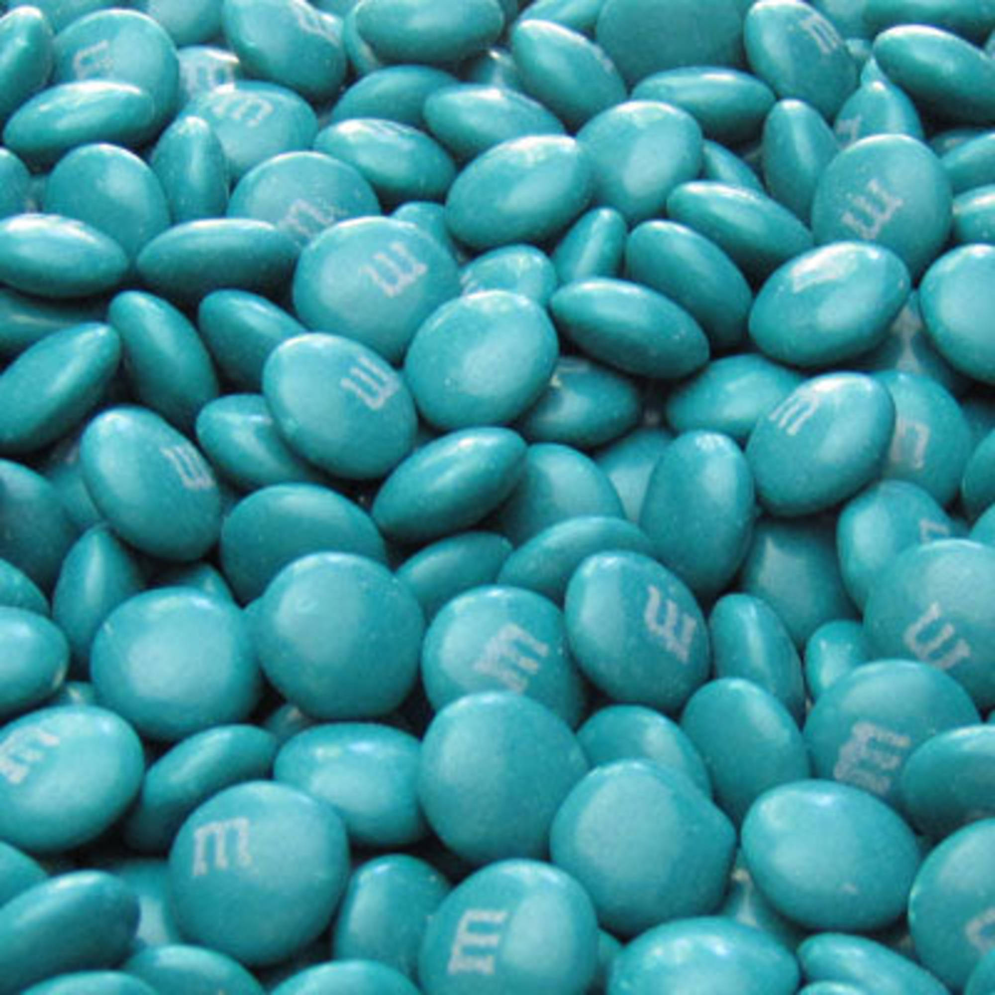 Teal M&M'S Bulk Candy